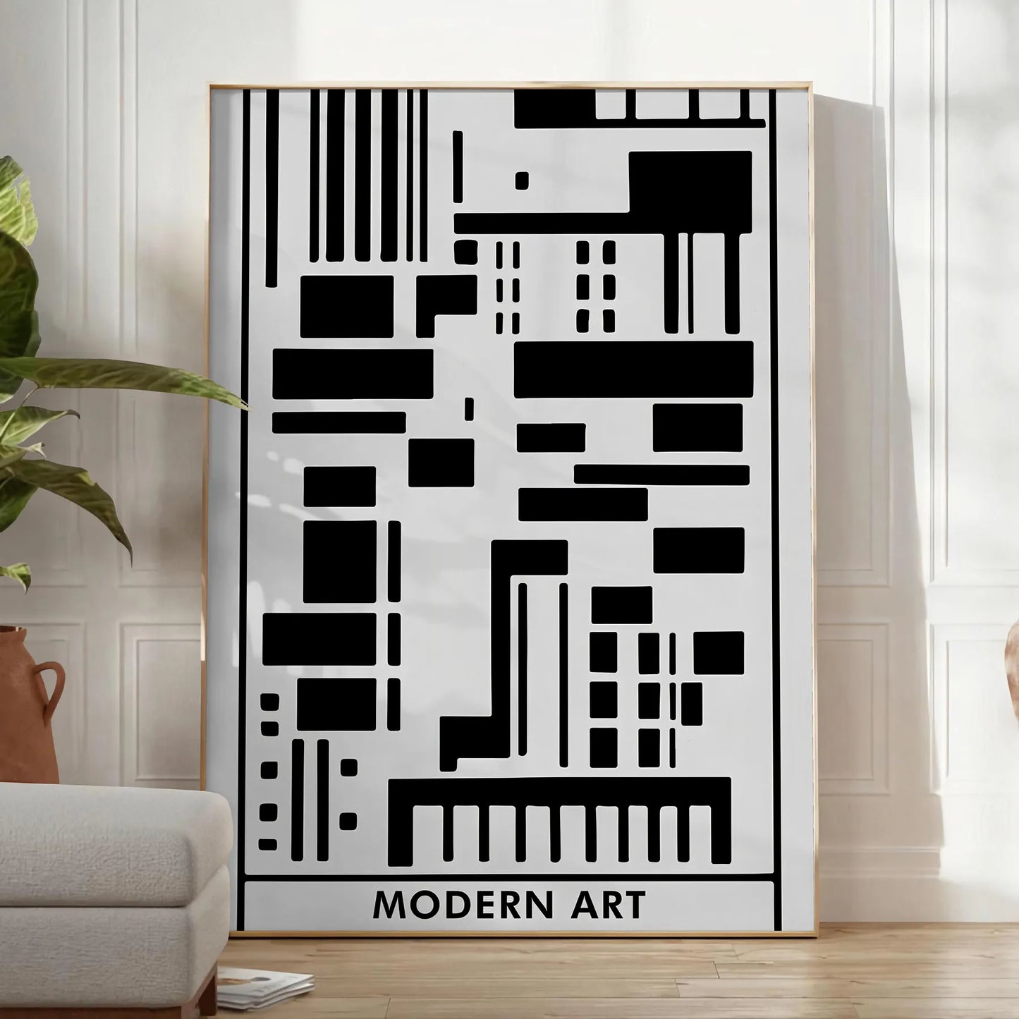 space modern art poster deep black vibrant blue hues wall unique gift captivating artwork print room unframed versions style preferences