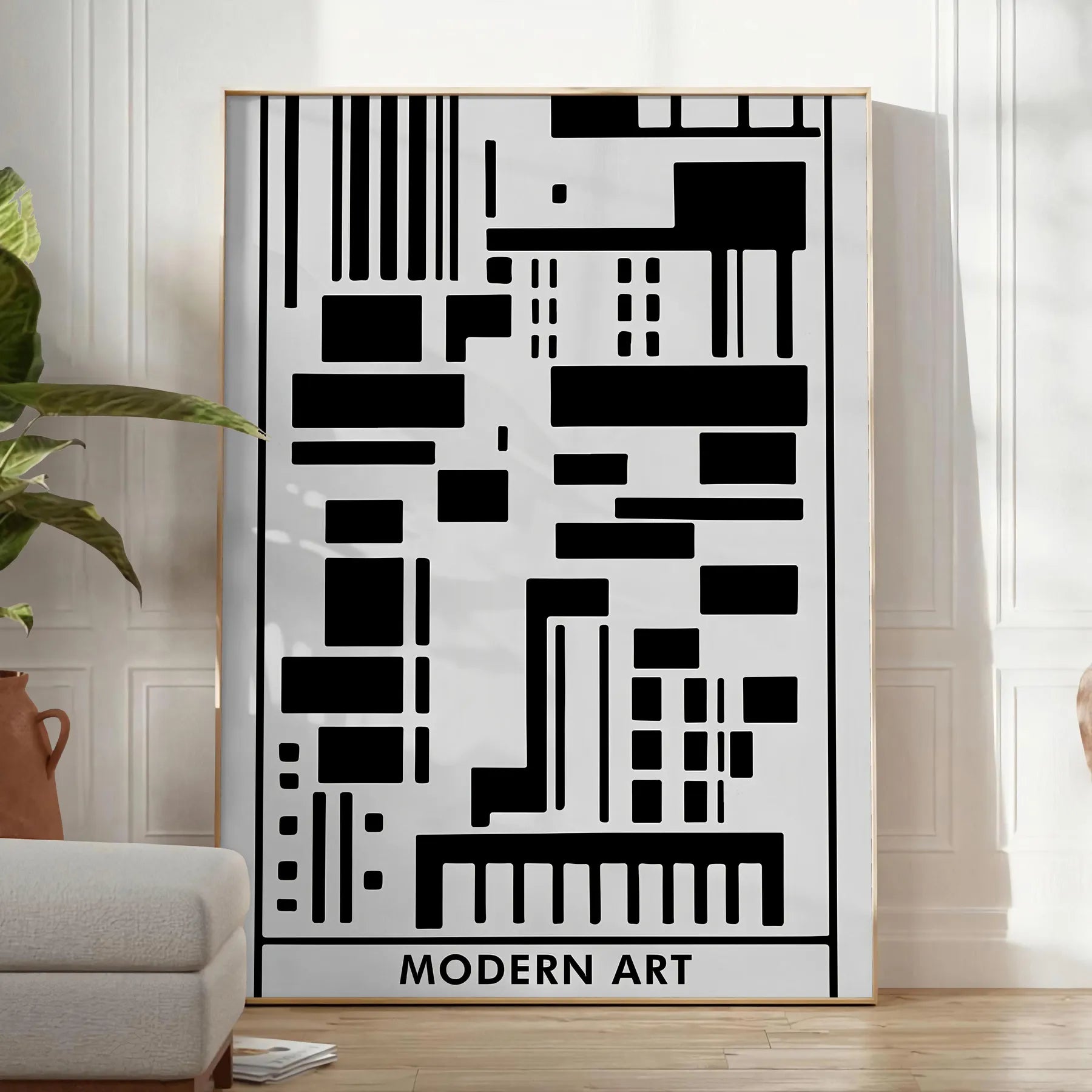 space modern art poster deep black vibrant blue hues wall unique gift captivating artwork print room unframed versions style preferences